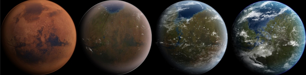 Mars'ın Dünyasallaştırılması Görseli